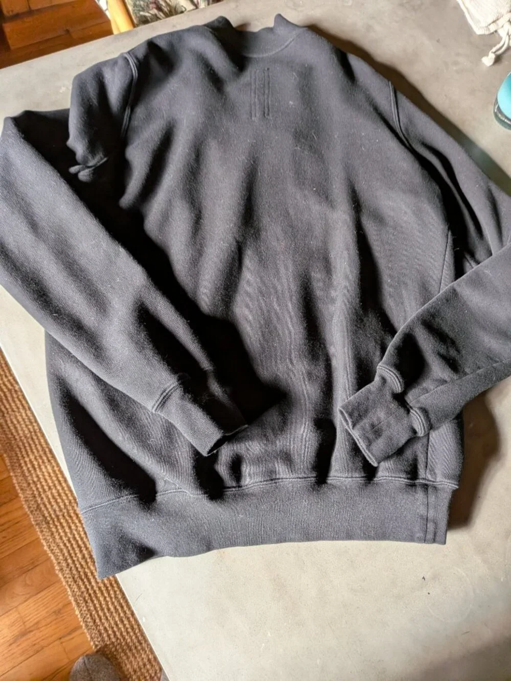 Rick Owens Vintage Heavyweight Zip Bomber Jacket - Black / Size M (IT 50)